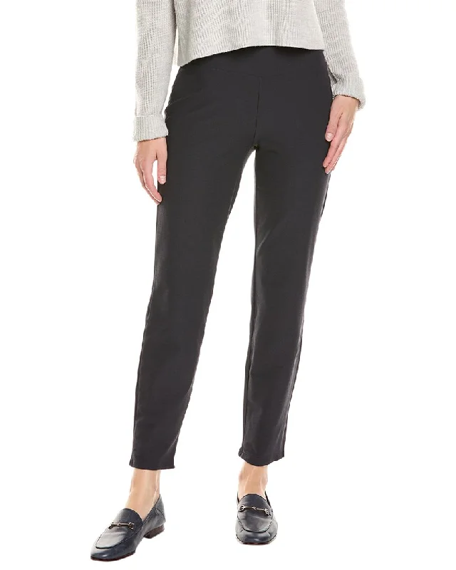 women's elegant pantsEILEEN FISHER High-Waist Slim Pant