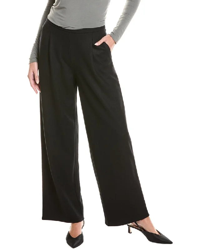 women's maternity pantsEILEEN FISHER High Waisted Wide Flare Pant