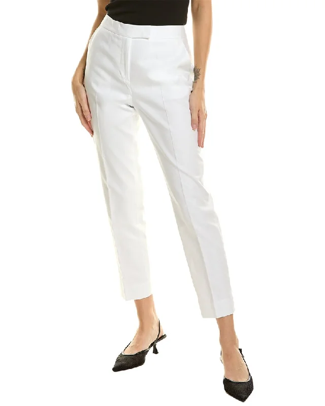 women's high-slung pantsElie Tahari Slim Leg Pant