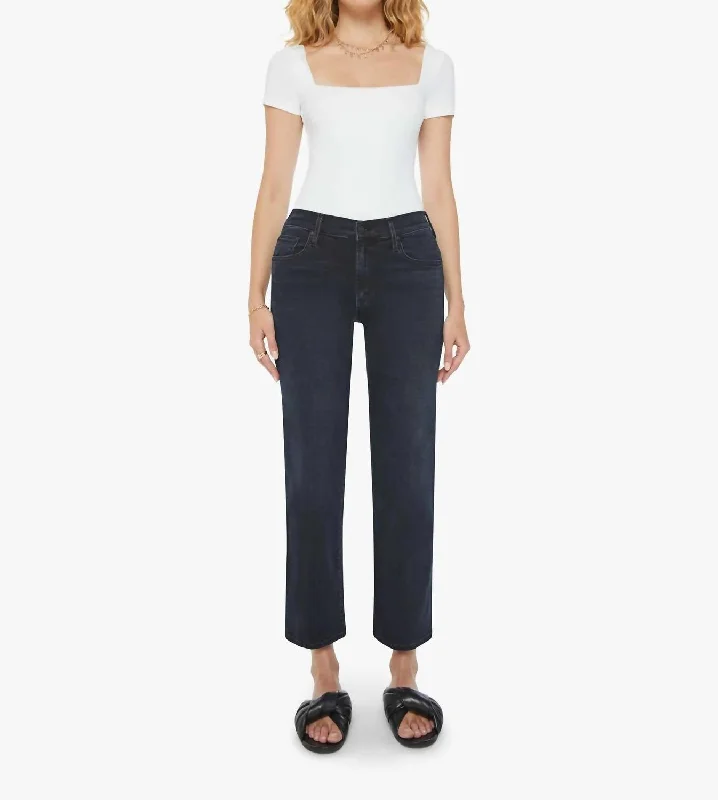 women's spandex pantsMid Rise Rambler Zip Ankle Jean In Night In Venice