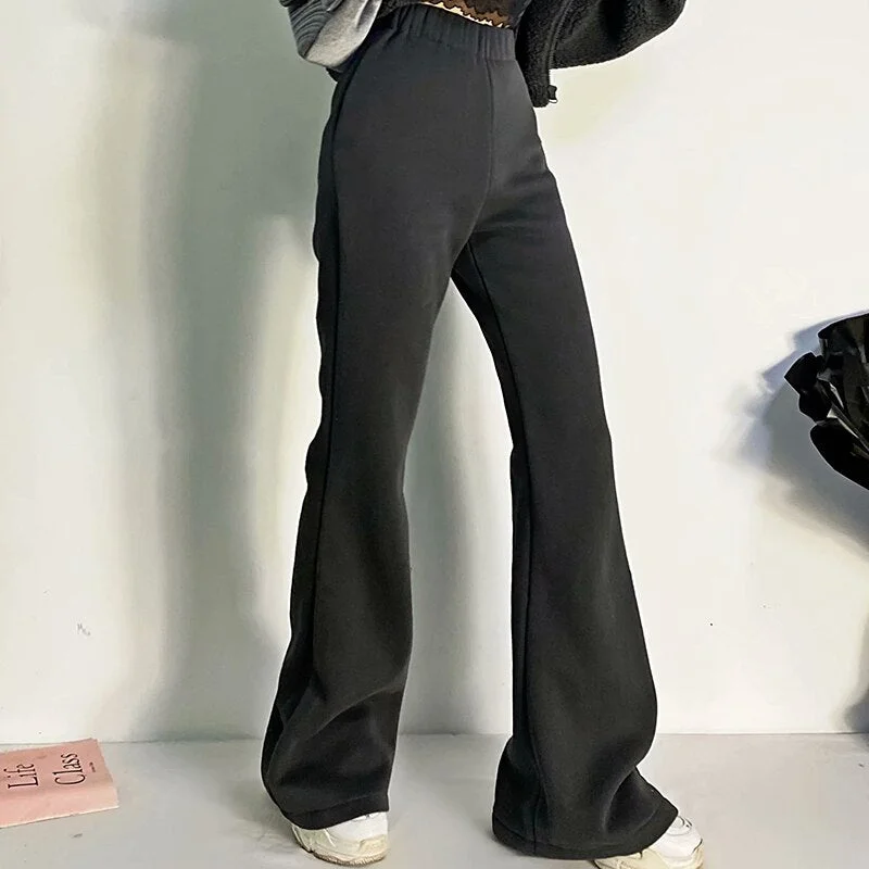 women's nursing pantsFashionSierra - Womens Long Wide Leg Pants