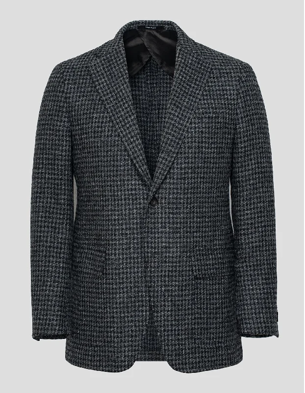 women's lace-up dressesHARRIS TWEED GREY HOUNDSCHECK SPORT COAT