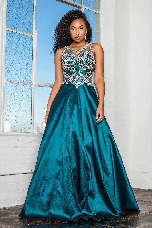 women's ruffle dressesLong Prom Dress Formal Ball Gown