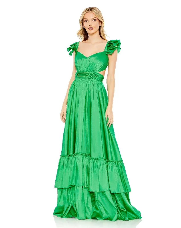 women's prom dressesMac Duggal 68062 Long Formal Pleated Prom Gown