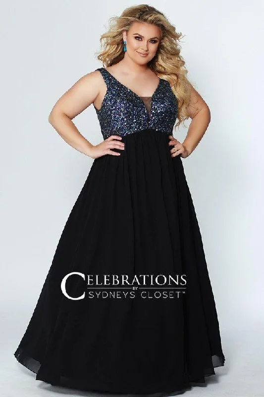 women's smart casual dressesBlack 16 Plus Size Prom Long Formal Dress Sale