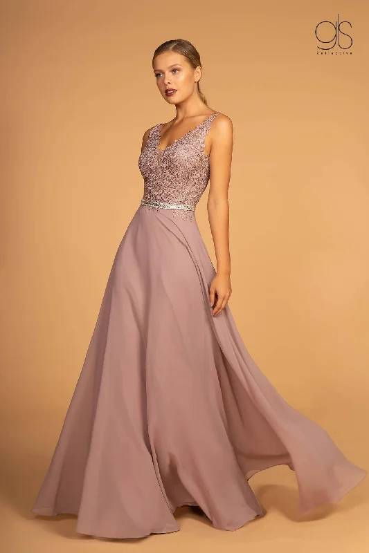 women's cocktail dressesLong Formal Chiffon Prom Dress