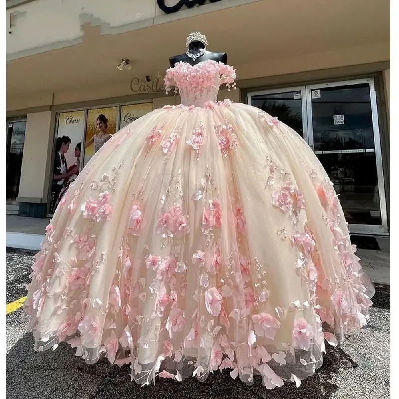 women's pear-shaped body dressesSpecial Link for Elegant Pink Ball Gown Quinceanera Dresses Dress Cape and Short Dress Vestidos De 15 Años